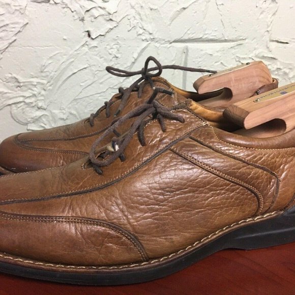 Johnston & Murphy Mens Brazil Brown Oxford